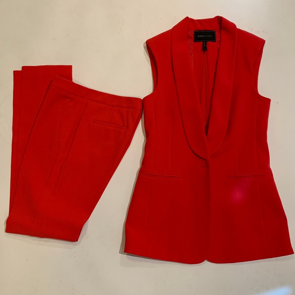 2-Piece BCBG Max Azria Suit - Crimson